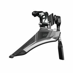 SRAM Umwerfer Force 22 Zephyr Silber | Road-Yaw | 61-69° | Anlöt | Bottom-Pull
