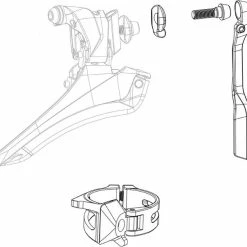 SRAM Schelle Für Anlötumwerfer Wide