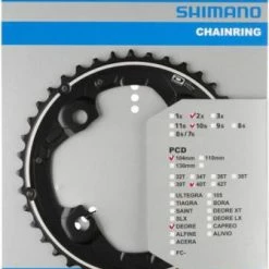 Shimano Kettenblätter Deore FC-M615 -Shimano Verkaufsladen Y 1P098030