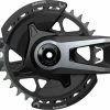 SRAM Kurbelgarnitur T-Type X0 Eagle DUB MTB Wide 2-Guards -Shimano Verkaufsladen am fcx0 egl q174 cl55 dub 170 blk 2g32tt c front s v01
