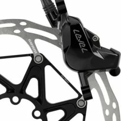 SRAM Scheibenbremse Level Silver Stealth 2-Kolben -Shimano Verkaufsladen db lvl slv stlh 2p bka dir 800 c side caliper rotor s